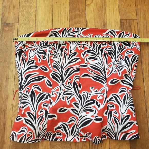 Notice tube top shaped structured size 10 vintage made in USA‎ Belt loop - Picture 2 of 6